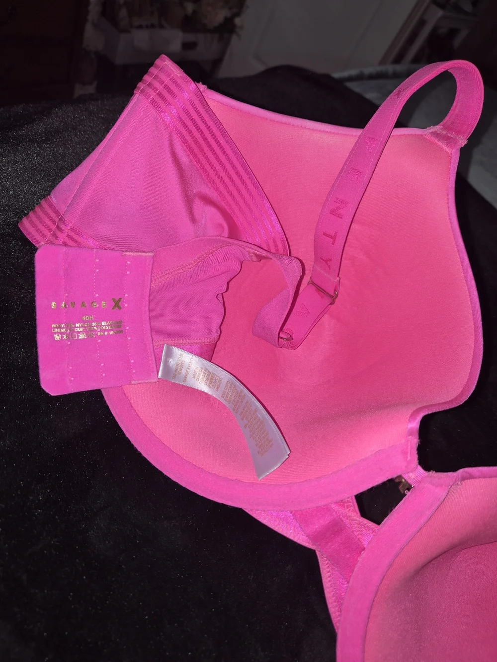 Savage X Fenty Hot Pink Smooth T-Shirt Bra